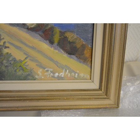 (n-783) Raamitud õlimaal, signeeritud