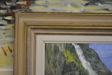 (n-783) Raamitud õlimaal, signeeritud