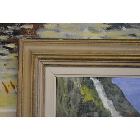 (n-783) Raamitud õlimaal, signeeritud