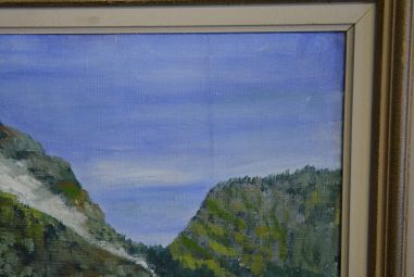 (n-783) Raamitud õlimaal, signeeritud