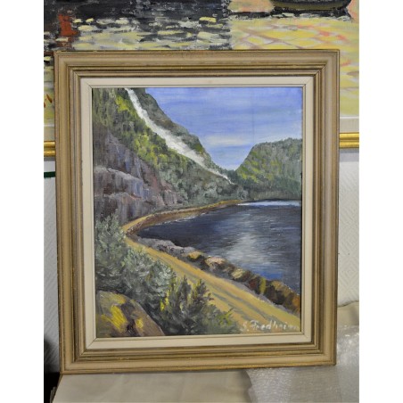 (n-783) Raamitud õlimaal, signeeritud