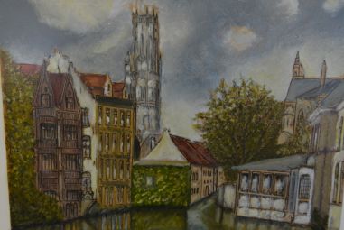 (P-798) Raamitud töö, signeeritud