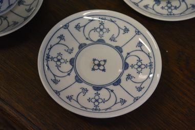 (n-4507/6) Jäger Eisenberg, Original Blau Saks, kohvitassid-taldrikud, 4tk