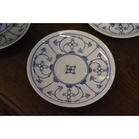 (n-4507/6) Jäger Eisenberg, Original Blau Saks, kohvitassid-taldrikud, 4tk