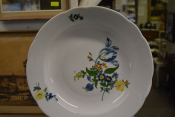 (n-4522/4) Kahla lillelised  supi-pastataldrikud, 6tk 2