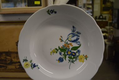 (n-4522/4) Kahla lillelised  supi-pastataldrikud, 6tk