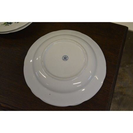 (n-4522/4) Kahla lillelised  supi-pastataldrikud, 6tk