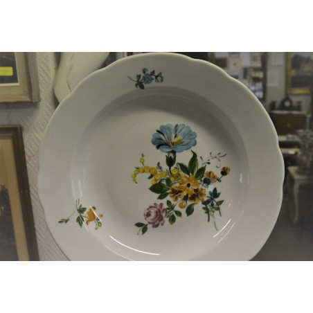 (n-4522/4) Kahla lillelised  supi-pastataldrikud, 6tk