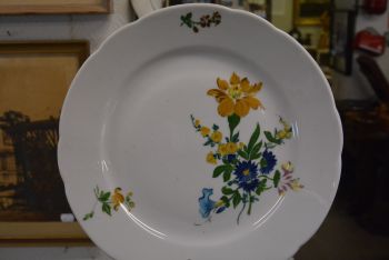 (n-4522/5) Kahla lillelised  praetaldrikud, 6tk 2