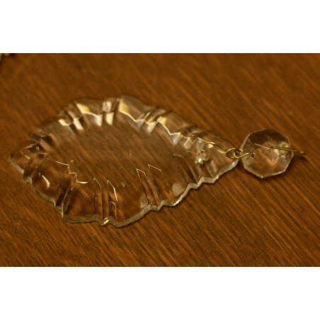 (8-361/2) Kristalllühtri tagavara kristallid , 12  tk komplektis