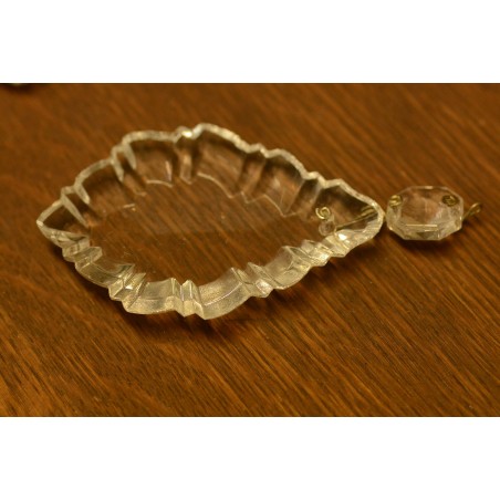 (8-361/2) Kristalllühtri tagavara kristallid , 12  tk komplektis