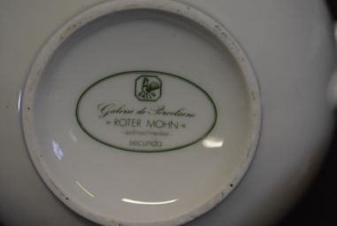 (n-4543/11) Gallo Galerie de Porcelaine Villeroy & Boch Group "Punane moon", kann