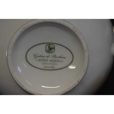 (n-4543/11) Gallo Galerie de Porcelaine Villeroy & Boch Group "Punane moon", kann (n-4543/11) Gallo Galerie de Porcelaine Villeroy & Boch Group "Punane moon", kann