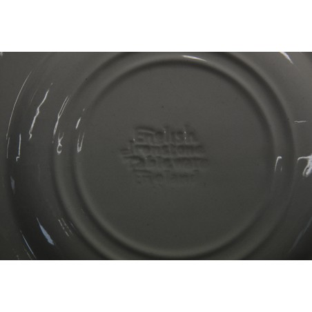 (n-4904) Inglise punased salatitaldrikud, 4tk