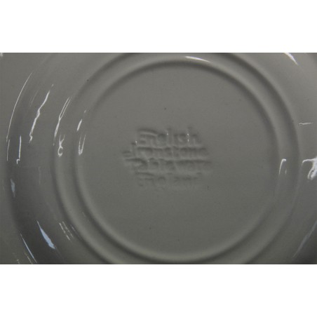 (n-4904) Inglise punased salatitaldrikud, 4tk