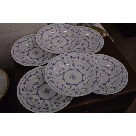 (n-3773) Jäger Eisenberg Original Blau Saks, supi-pastataldrikud, 4tk