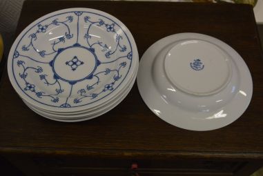 (n-3773) Jäger Eisenberg Original Blau Saks, supi-pastataldrikud, 4tk