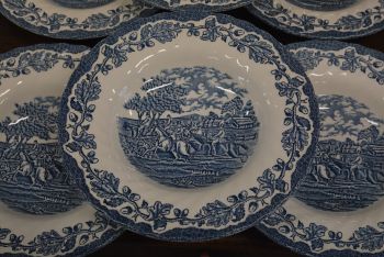 (n-4651/2) Myotts Country Life, Staffordshire, supi-pastataldrikud, 5tk 2