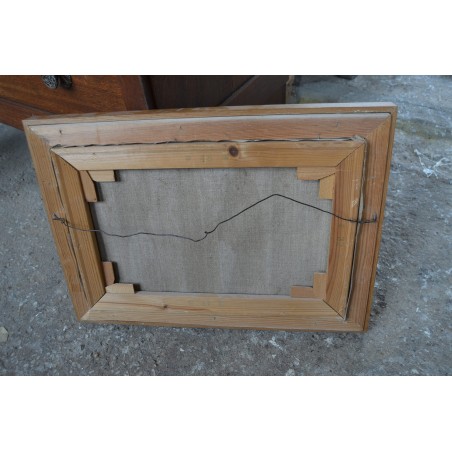 (P-803) Raamitud maastikumaal sügisene järv paadiga