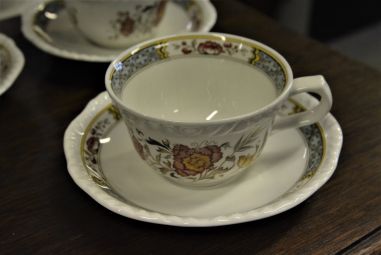 (n-4700/3) Adams Jeddo kohvitassid-taldrikud, 6tk