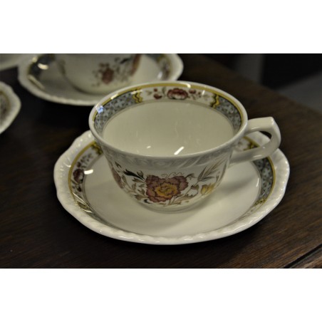 (n-4700/3) Adams Jeddo kohvitassid-taldrikud, 6tk