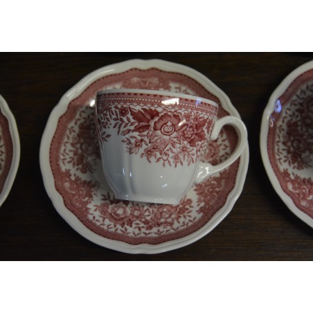 (n-4703/4) Villeroy & Boch Fasan  kohvitassid-taldrikud, 6tk