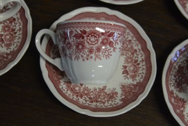 (n-4703/4) Villeroy & Boch Fasan  kohvitassid-taldrikud, 6tk