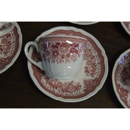 (n-4703/4) Villeroy & Boch Fasan  kohvitassid-taldrikud, 6tk