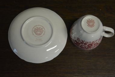 (n-4703/4) Villeroy & Boch Fasan  kohvitassid-taldrikud, 6tk