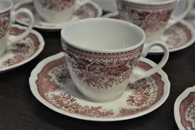 (n-4703/4) Villeroy & Boch Fasan  kohvitassid-taldrikud, 6tk