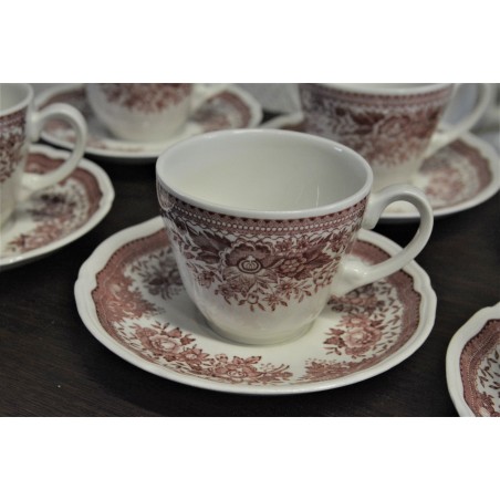 (n-4703/4) Villeroy & Boch Fasan  kohvitassid-taldrikud, 6tk