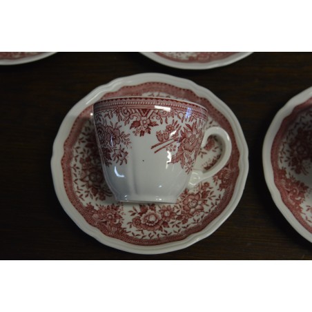 (n-4703/6) Villeroy & Boch Fasan  kohvitassid-taldrikud, 2+2tk