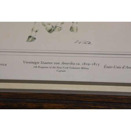 (n-4718) Raamitud militaarsed pildid, 2tk