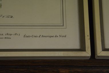 (n-4718) Raamitud militaarsed pildid, 2tk