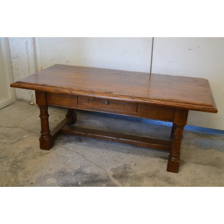 (12-251) Puidust rustikaalne diivanilaud