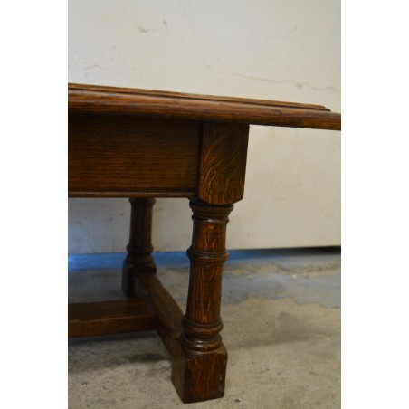 (12-251) Puidust rustikaalne diivanilaud