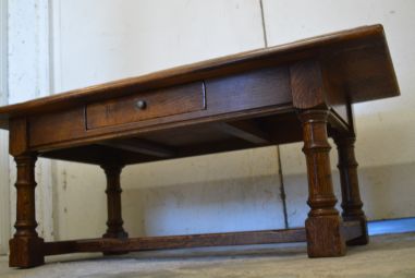 (12-251) Puidust rustikaalne diivanilaud