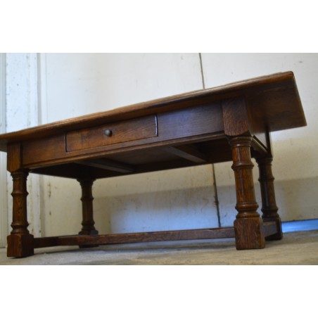 (12-251) Puidust rustikaalne diivanilaud