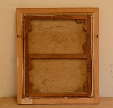 () Raamitud õlimaal, signeeritud