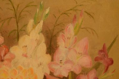 () Raamitud õlimaal, signeeritud