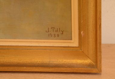 () Raamitud õlimaal, signeeritud