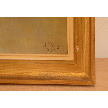 () Raamitud õlimaal, signeeritud () Raamitud õlimaal, signeeritud