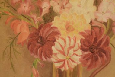 () Raamitud õlimaal, signeeritud