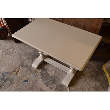 (L-285) Valge diivanilaud