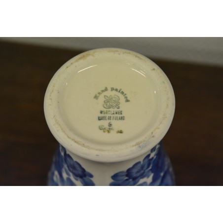 (n-4785) Wloclawek keramik, käsitsimaalitud vaas