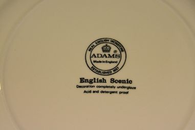 (n-4821/1) Adams, Englush Scenic, praetaldrikud, 5tk