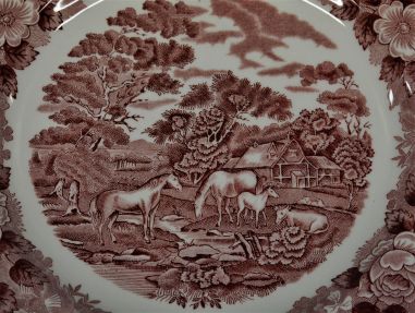 (n-4821/1) Adams, Englush Scenic, praetaldrikud, 5tk