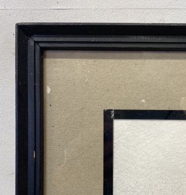 (p-818) Raamitud joonistus, signeeritud