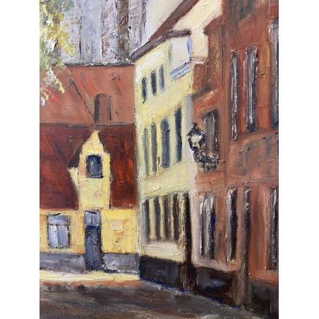 (p-820) Raamitud õlimaal, signeeritud