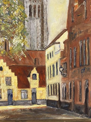 (p-820) Raamitud õlimaal, signeeritud